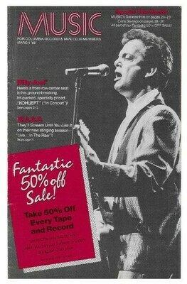 Music / Billy Joel | Catalog | March 1988