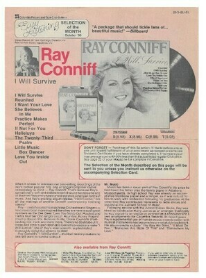 Conniff, Ray / I Will Survive / 1980
