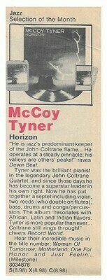 Tyner, McCoy / Horizon / 1980
