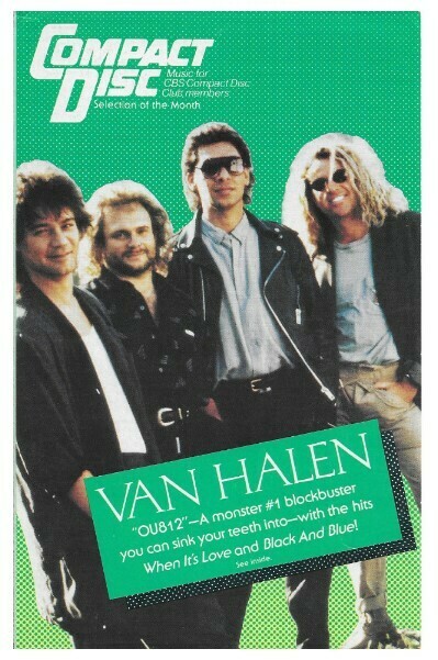 Van Halen / OU812 | Magazine Ad | 1988