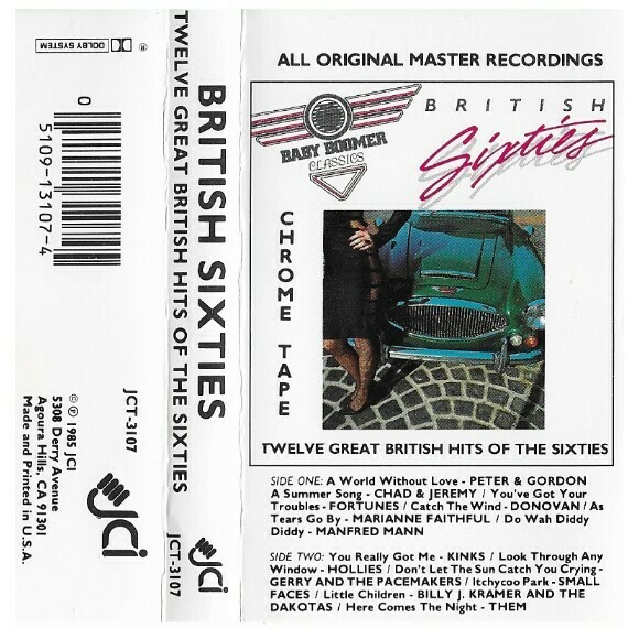 Various Artists / British Sixties | JCI JCT-3107 | 1985