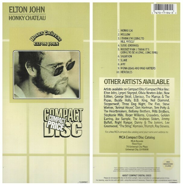 John, Elton / Honky Chateau | MCA 31104 | 1972