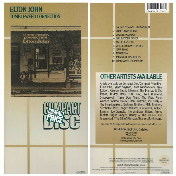 John, Elton / Tumbleweed Connection | MCA 31103 | 1970