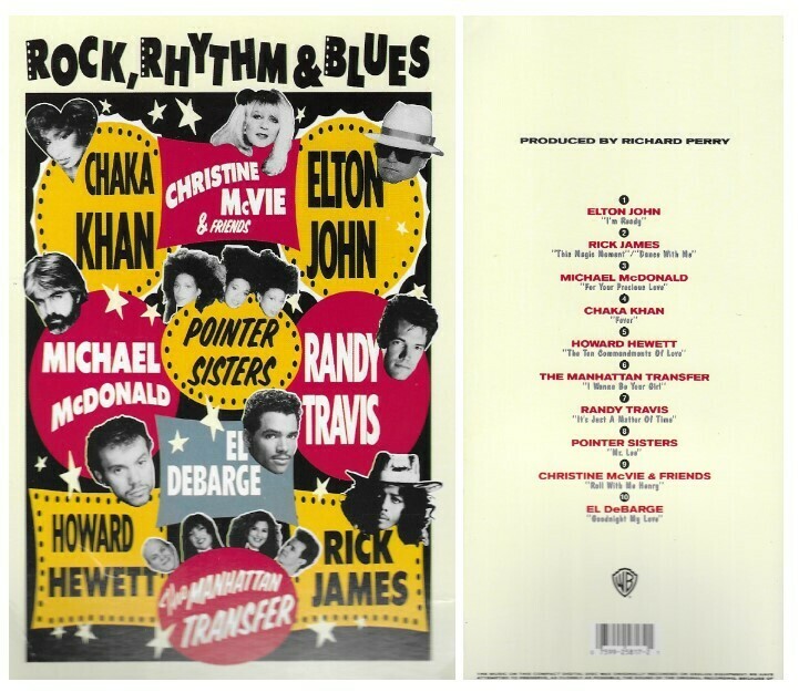 Various Artists / Rock, Rhythm + Blues | Warner Bros. 25817-2 | 1989