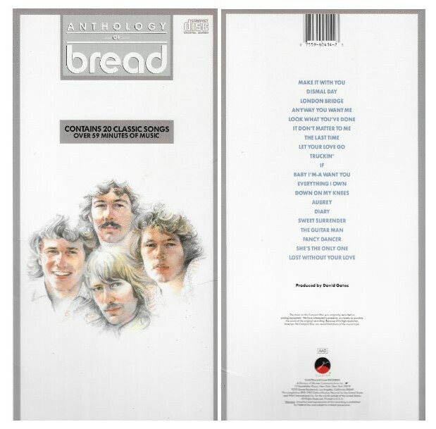 Bread / Anthology of Bread | Elektra 60414 | 1985