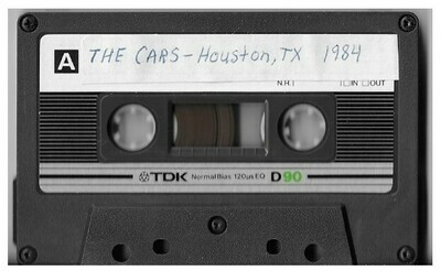Cars, The / Houston, TX 1984 + Boston, MA 1978