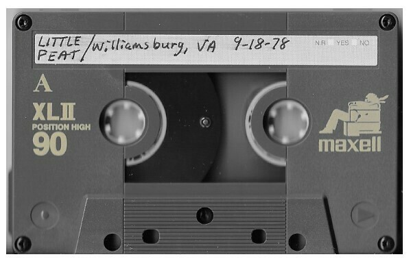 Little Feat / Williamsburg, VA (William and Mary College) - September 18, 1978