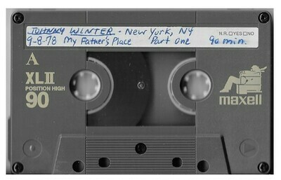 Winter, Johnny / New York, NY (My Father&#39;s Place) | September 8, 1978 | Part 1
