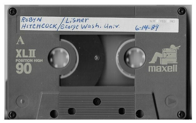 Hitchcock, Robyn / Washington, DC (Lisner Auditorium) | June 14, 1989