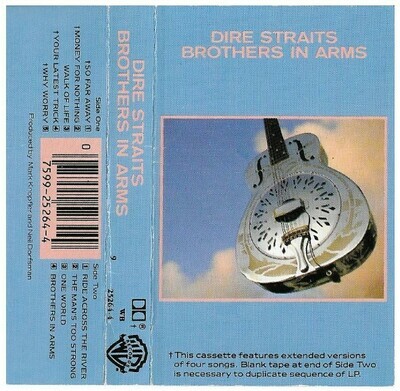 Dire Straits / Brothers In Arms | Warner Bros. 25264-4 | Cassette Insert | May 1985