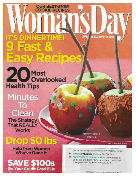 Woman's Day / 9 Fast + Easy Recipes | September 15, 2009