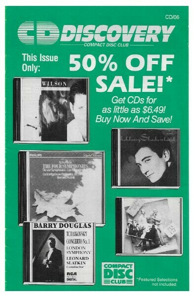 CD Discovery / 50% Off Sale! | 1988