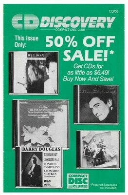 CD Discovery / 50% Off Sale! | 1988