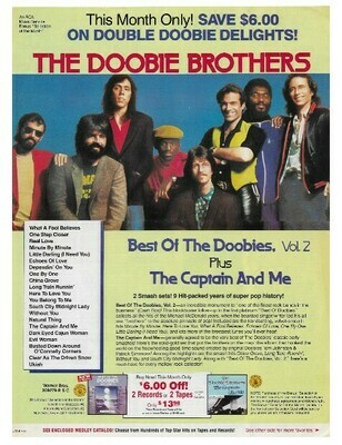 Doobie Brothers, The / Best of the Doobies, Vol. 2 - The Captain and Me | 1981