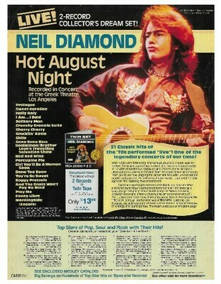 Diamond, Neil / Hot August Night (1981)
