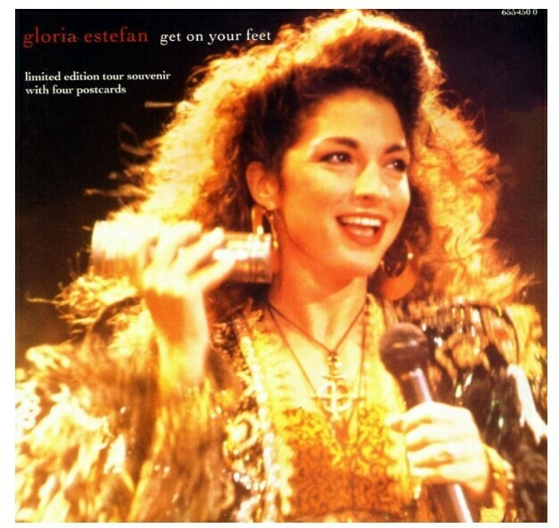 Estefan, Gloria / Get On Your Feet | Epic 655450-7 | Single, 7" Vinyl | November 1989 | England | Limited Edition