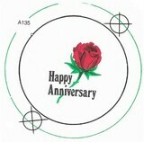 Badge-A-MInit / Happy Anniversary | Ready-Made Button Design