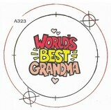 Badge-A-Minit / World&#39;s Best Grandma | Ready-Made Button Design