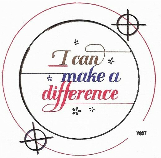 Badge-A-Minit / I Can Make a Difference | Ready-Made Button Design