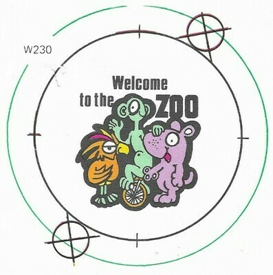 Badge-A-Minit / Welcome to the Zoo | Ready-Made Button Design