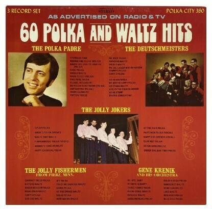 Various Artists / 60 Polka and Waltz Hits | Polka City PC-360 | 3 Record Box Set