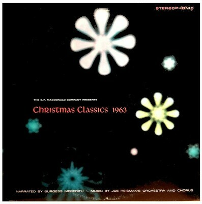 Reisman, Joe / Christmas Classics 1963 | E.F. MacDonald EFMX-63 | Album (12&quot; Record) | 1963 | with Burgess Meredith
