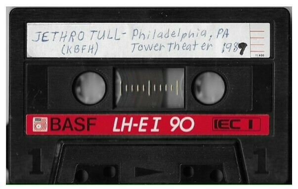 Jethro Tull / Philadelphia, PA (Tower Theater) | November 1987