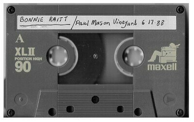 Raitt, Bonnie / Saratoga, CA (Paul Masson Vineyard) | June 17, 1988