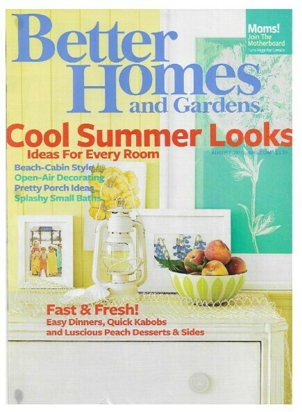 Better Homes and Gardens / Cool Summer Looks | August 2010