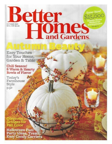 Better Homes and Gardens / Autumn Beauty | October 2011