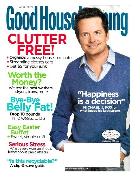 Good Housekeeping / Michael J. Fox | April 2009