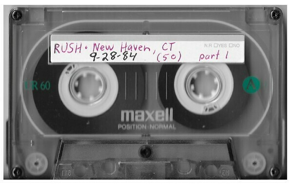 Rush / New Haven, CT (Coliseum) | September 28, 1984 | Part 1