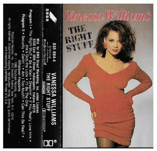 Williams, Vanessa / The Right Stuff | Wing 835 694-4 | June 1988