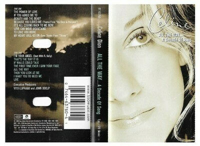 Dion, Celine / All the Way...A Decade of Song | Epic-550 Music BT-63760 | November 1999