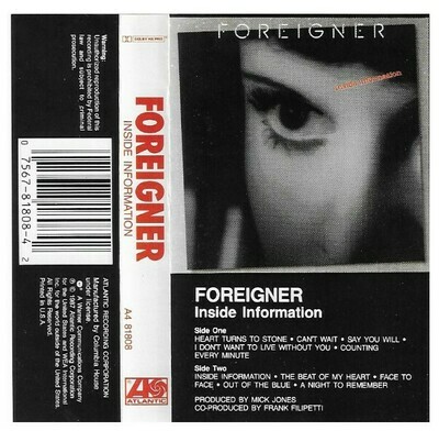 Foreigner / Inside Information | Atlantic A4-81808 | December 1987