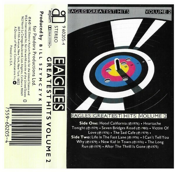 Eagles / Greatest Hits Volume 2 | Asylum 60205-4 | November 1982