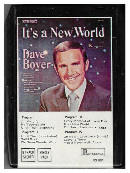 Boyer, Dave / It&#39;s a New World | Reverence RS-601 | 1968