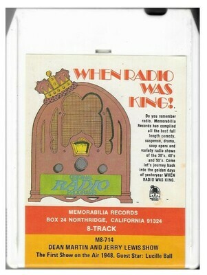 Martin, Dean (+ Jerry Lewis) / When Radio Was King! | Memorabilia M8-714 | 1974 | with Lucille Ball