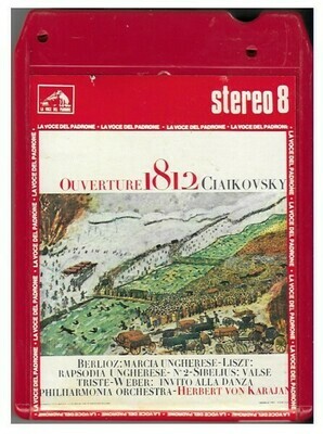 Von Karajan, Herbert / Ouverture 1812 | EMI-RCA 3C 345-00479 | 8-Track Tape | 1975 | Italy | Philharmonia Orchestra