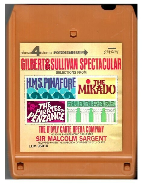 Sargent, Malcolm (Sir) / Gilbert + Sullivan Spectacular | London LEM-95010 | 1966 | Royal Philharmonic