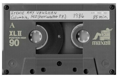 Vaughan, Stevie Ray / Columbia, MD (Merriweather Post Pavilion) | June 27, 1986