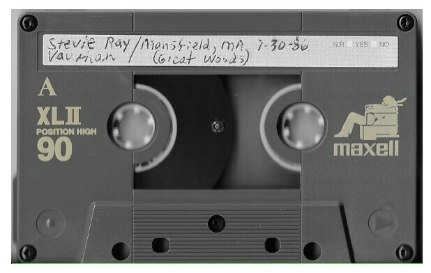 Vaughan, Stevie Ray / Mansfield, MA (Great Woods) | July 20, 1986