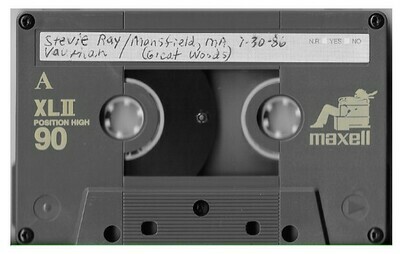 Vaughan, Stevie Ray / Mansfield, MA (Great Woods) | July 20, 1986