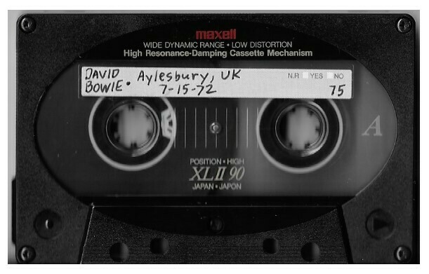 Bowie, David / Aylesbury, UK (Borough Assembly Hall) | July 15, 1972