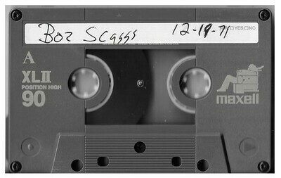 Scaggs, Boz / San Francisco, CA (Pacific High Studios) | December 19, 1971