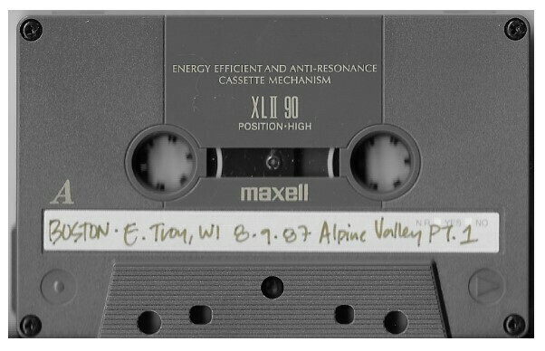 Boston / East Troy, WI (Alpine Valley) | August 9, 1987 | Part 1
