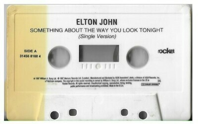 John, Elton / Something About the Way You Look Tonight | Rocket 31456 8108 4 | Cassette Single | September 1977
