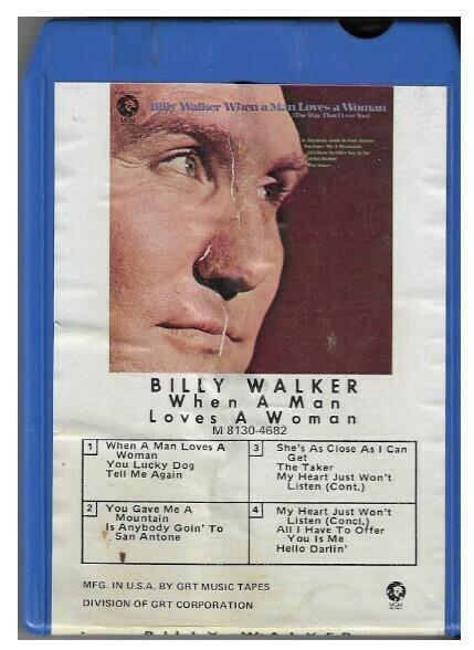 Walker, Billy / When a Man Loves a Woman | MGM M 8130-4682 | 1970