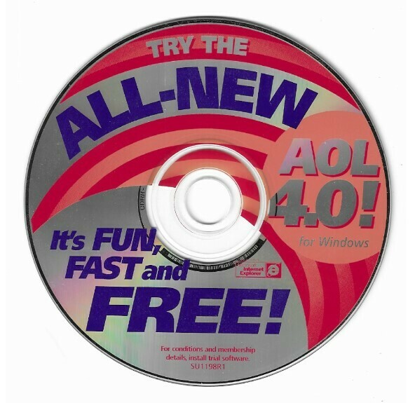 America Online / Version 4.0 | It&#39;s Fun, Fast and Free! | 1998