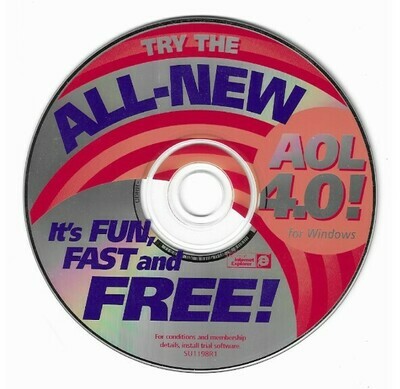 America Online / Version 4.0 | It&#39;s Fun, Fast and Free! | 1998